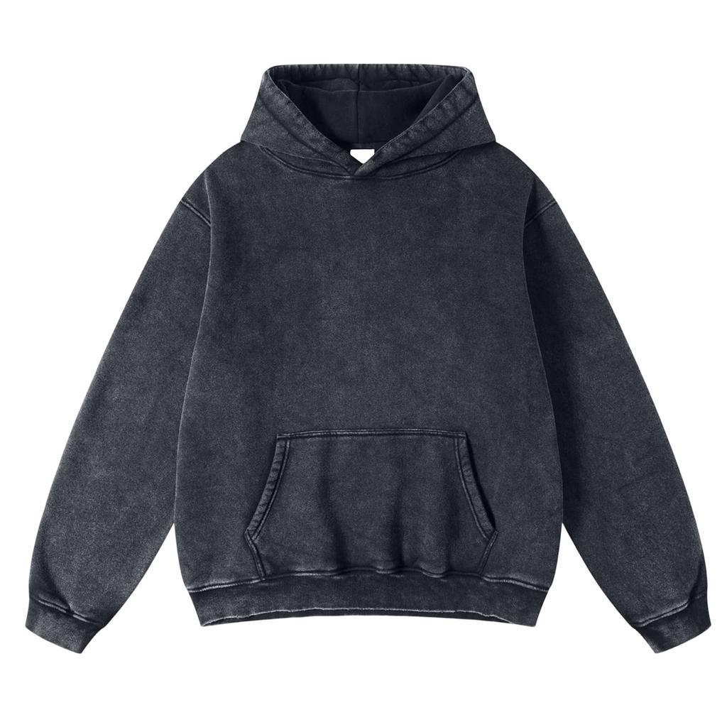Men Hooded Pullover With Pocket Long Sleeve Sweatshirt Workout Tops Fall Fashion Hoodie