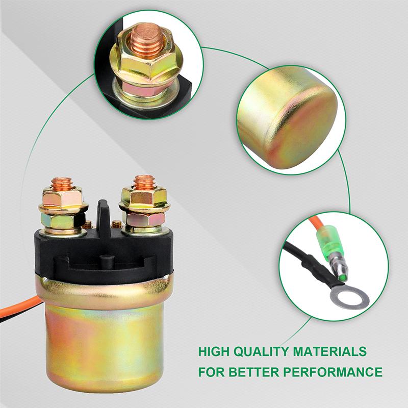 Starter Relay Solenoid for Suzuki Outboard Boat Motor DT 15 25 30 40 115 140 150 200 225 DF15 DF 30 50 60 70 9.9 HP 31800-94401