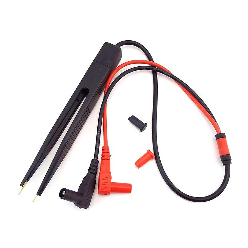 

Компоненти SMD Ic Індуктор Тестовий затискач Ручка Зонд Пінцет Банановий кулачок для резистора Мультиметр Конденсатор Затискач вимірювача