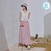 Cooling Root Flare Long Skirt Deep Pink (S25MWRSK61)