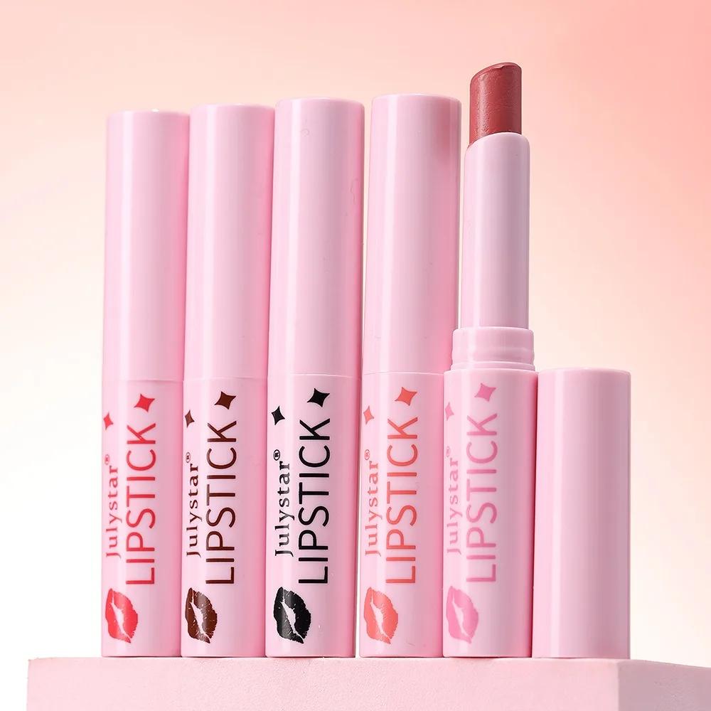 8 Colors Sexy Black Lipstick Waterproof Long Lasting Color Rendering Non-stick Velvet Lipstick Pencil Woman Makeup Cosmetics