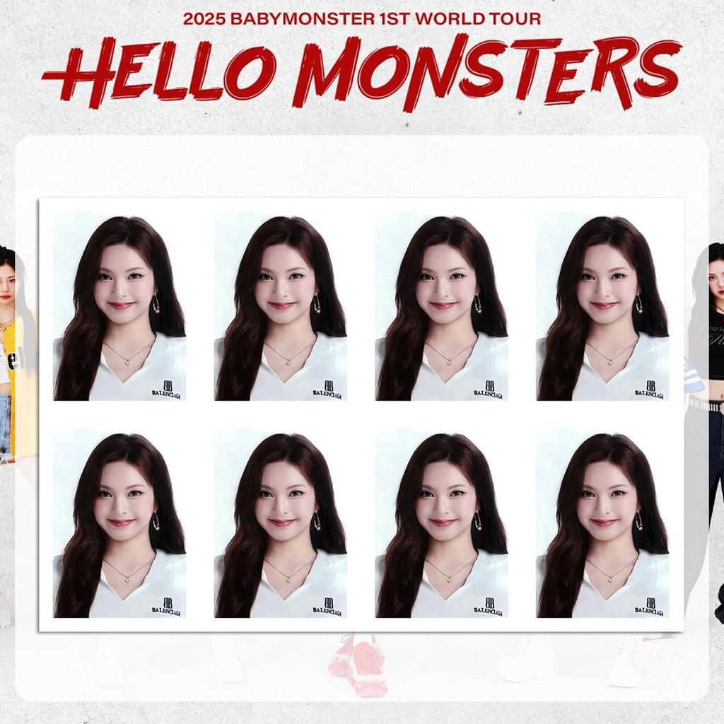 BABYMONSTER Treasure Fan Meeting Chiba Venue Limited ID Photo