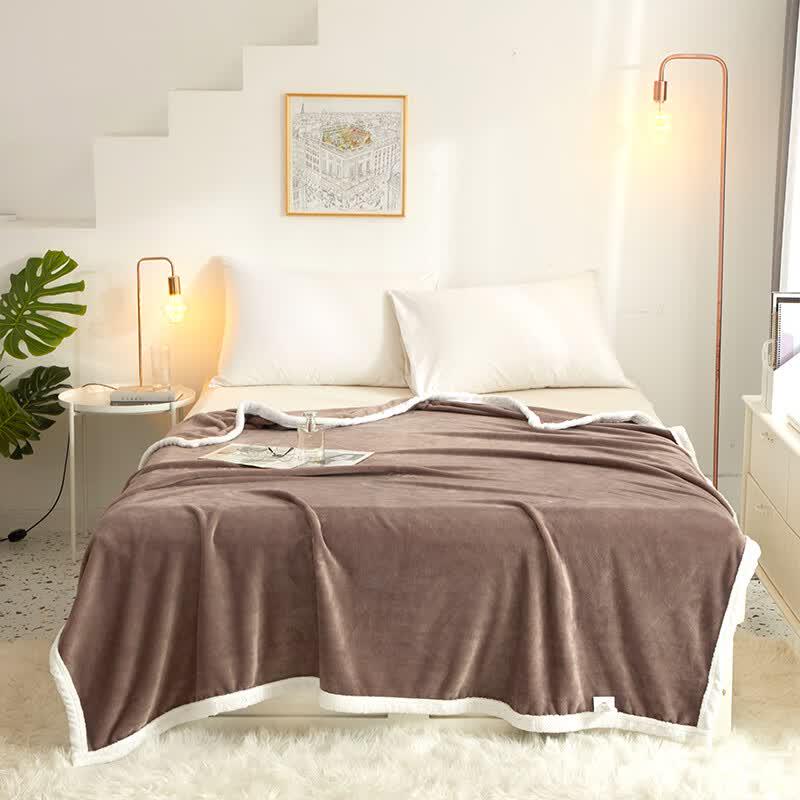 Tianqin Starry Coffee Flannel Blanket