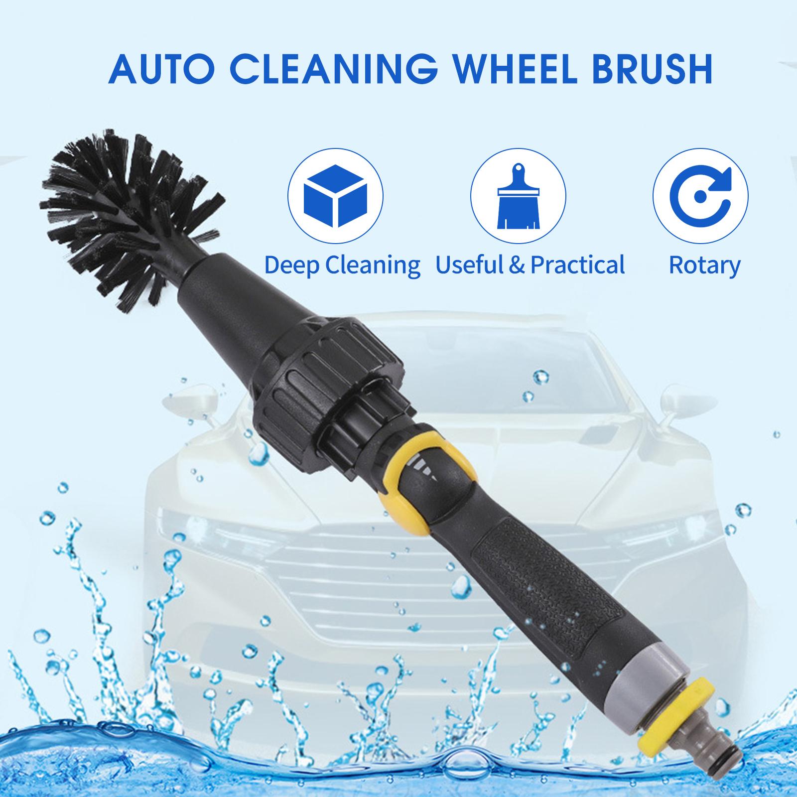 

Auto Cleaning Wheel Brush, Car Wheel Cleaner Brush Set Cleaning Brush Car Detailing Cleaning Brush Supplies Kit for Scrub Wash Tires Grills