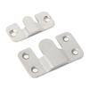 10pcs Quick Installation Stainless Steel Wall Hook Easy Installation Hanging Buckles For Furniture Picture Frame