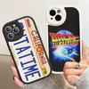Back To The Future Phone Case For IPhone 16 15 14 13 12 11 Pro Max Plus Leather Cover
