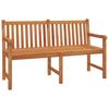Vidaxl 5-Częściowy Zestaw Mebli Ogrodowych, Lite Drewno Tekowe