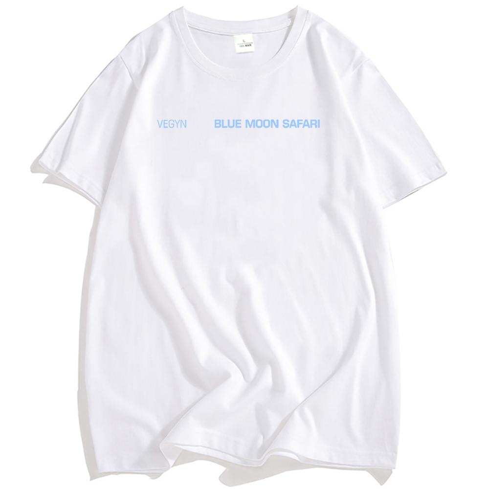 

VEGYN X AIR BLUE MOON SAFARI ЛИМИТИРОВАННАЯ ФУТБОЛКА Футболка летняя хлопковая мужская повседневная мужская женская одежда XS（old）