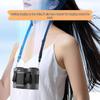 Cross-border Portable Dual Wind Neck and Waist Fan with Power Bank