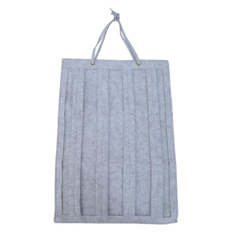 Large Capacity Headband Holder Wall Hanging Hair Claw Clips Organizers Hair Clip Storage Hanger Space Saving Girls Room серый