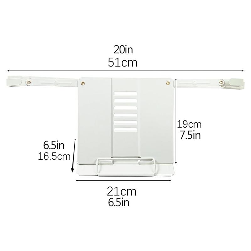 A96I-Macrame Board Stand,Arts And Crafts Multi-Function Accessories For Journals, Tablet, Recipes, Textbooks, Sheet Music