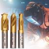 3Pcs 6.5/8/10mm HSS CO Spot Weld Drill Bit Set Titanium Plating Sawtooth Point Countersink Bit Welding Cutting Accessory