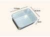 Stainless Steel Non-Magnetic Towel Tray with Lid - Flat Bottom Square Pan for Tiramisu & Ejiao