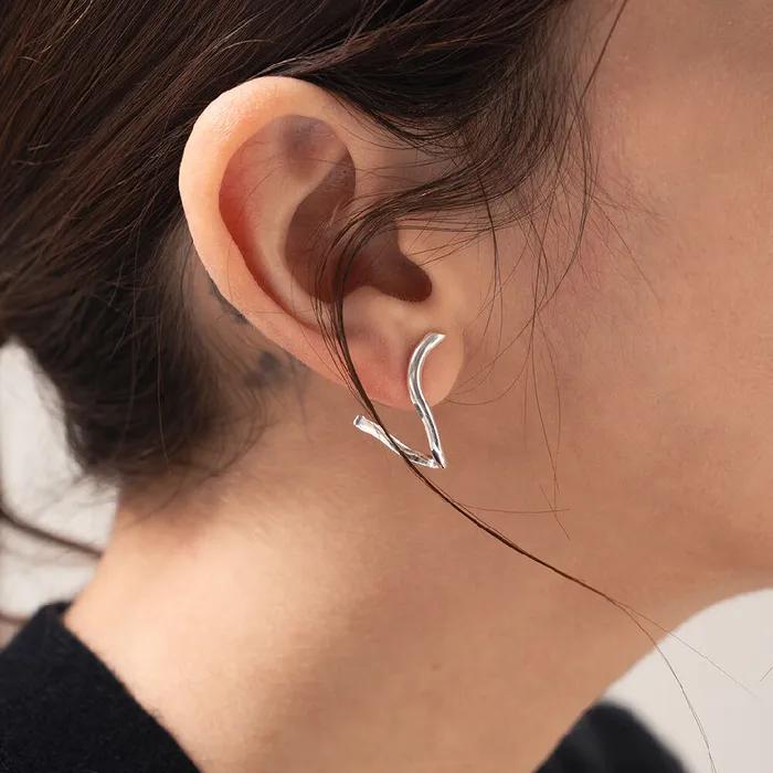 Jaynui Drifting Earrings silver
