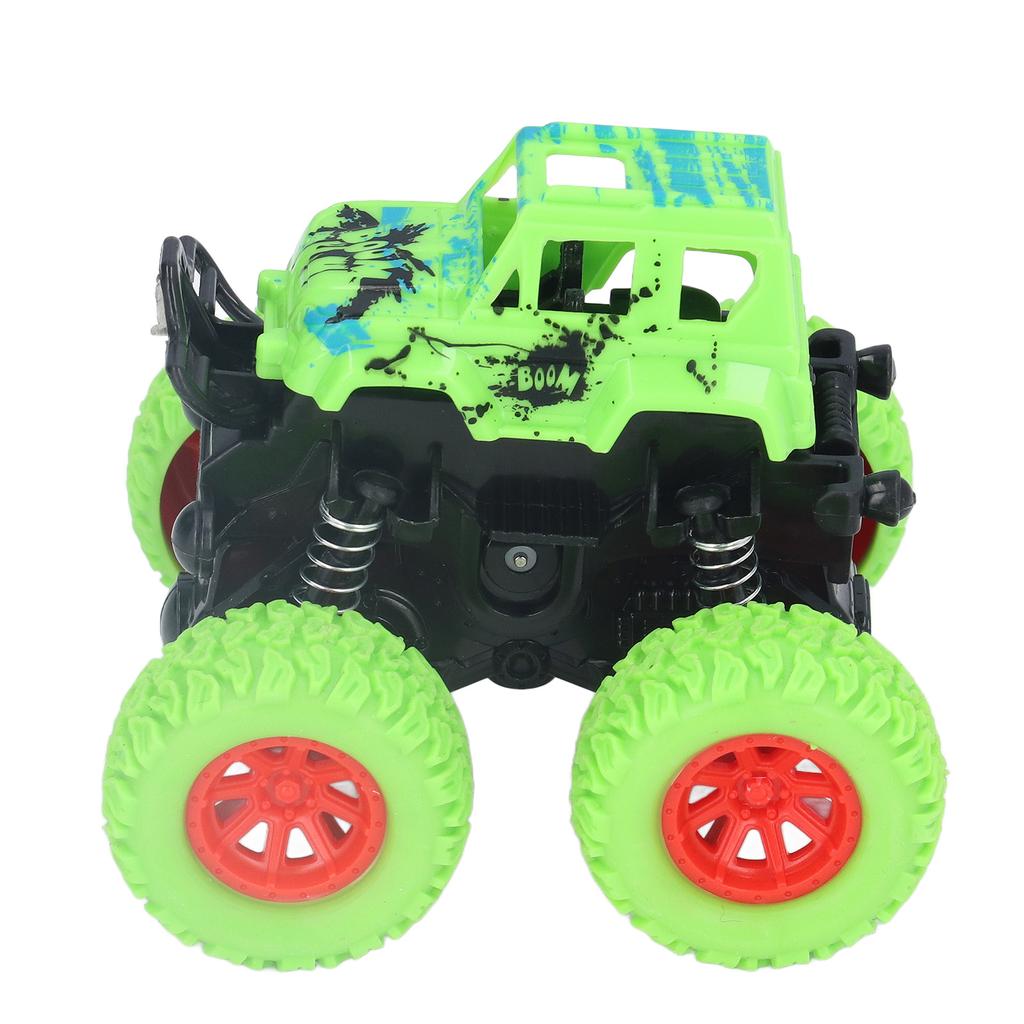 Jucărie Vehicul Inertial Off Road Rotație 360 grade Tracțiune Integrală Simulare Model Mașină Bebeluș pentru Copii Verde