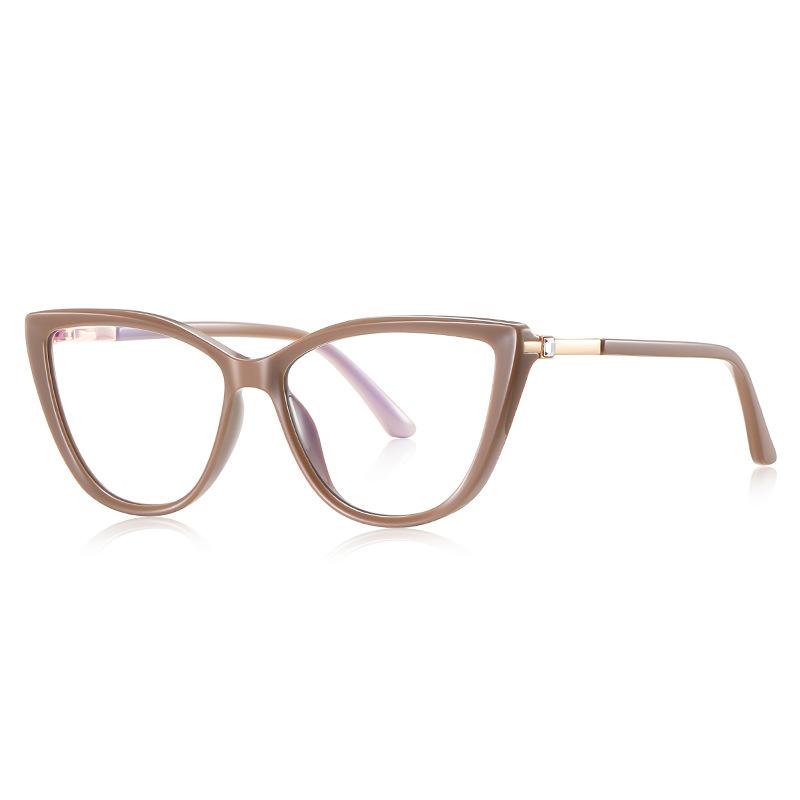 

Anti- Blue Lightweight women s presbyopic glasses TR90 Frames Elegant Stylish Cat Eye Eyeglasses Optical Reading Computer Goggles Original lens 0