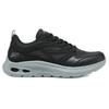Skechers AIR-COOLED MEMORY FOAM Men Low Top Durable Casual Shoes Black 118077-BLK
