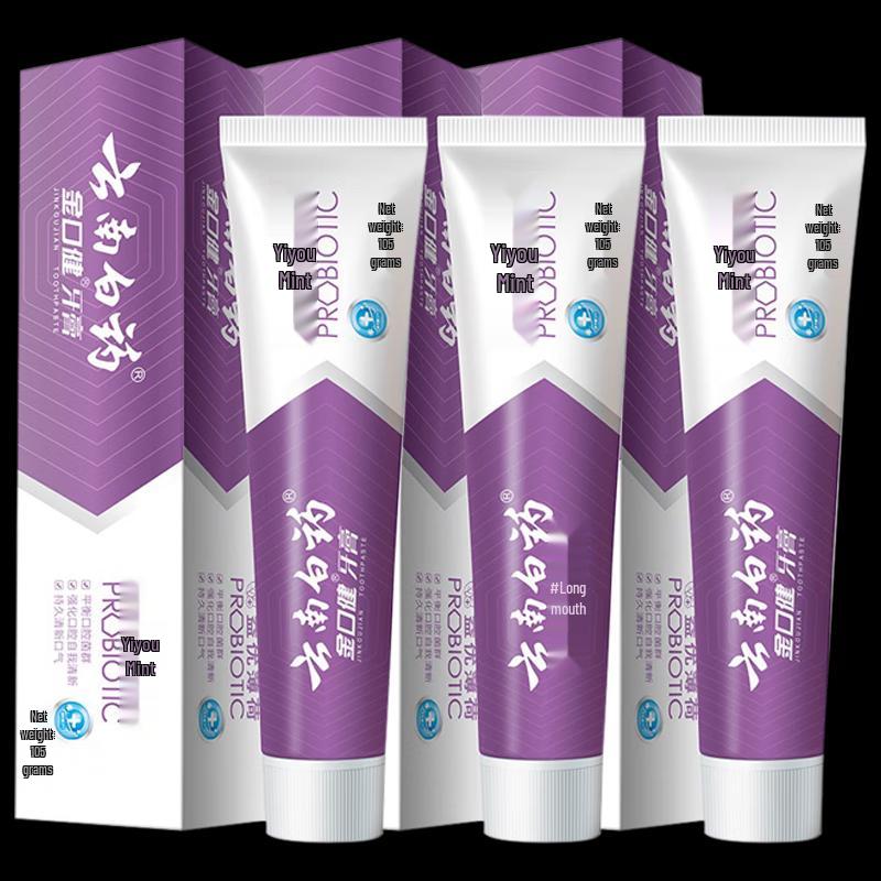 Yunnan Baiyao Probiotic Fresh Breath Toothpaste
