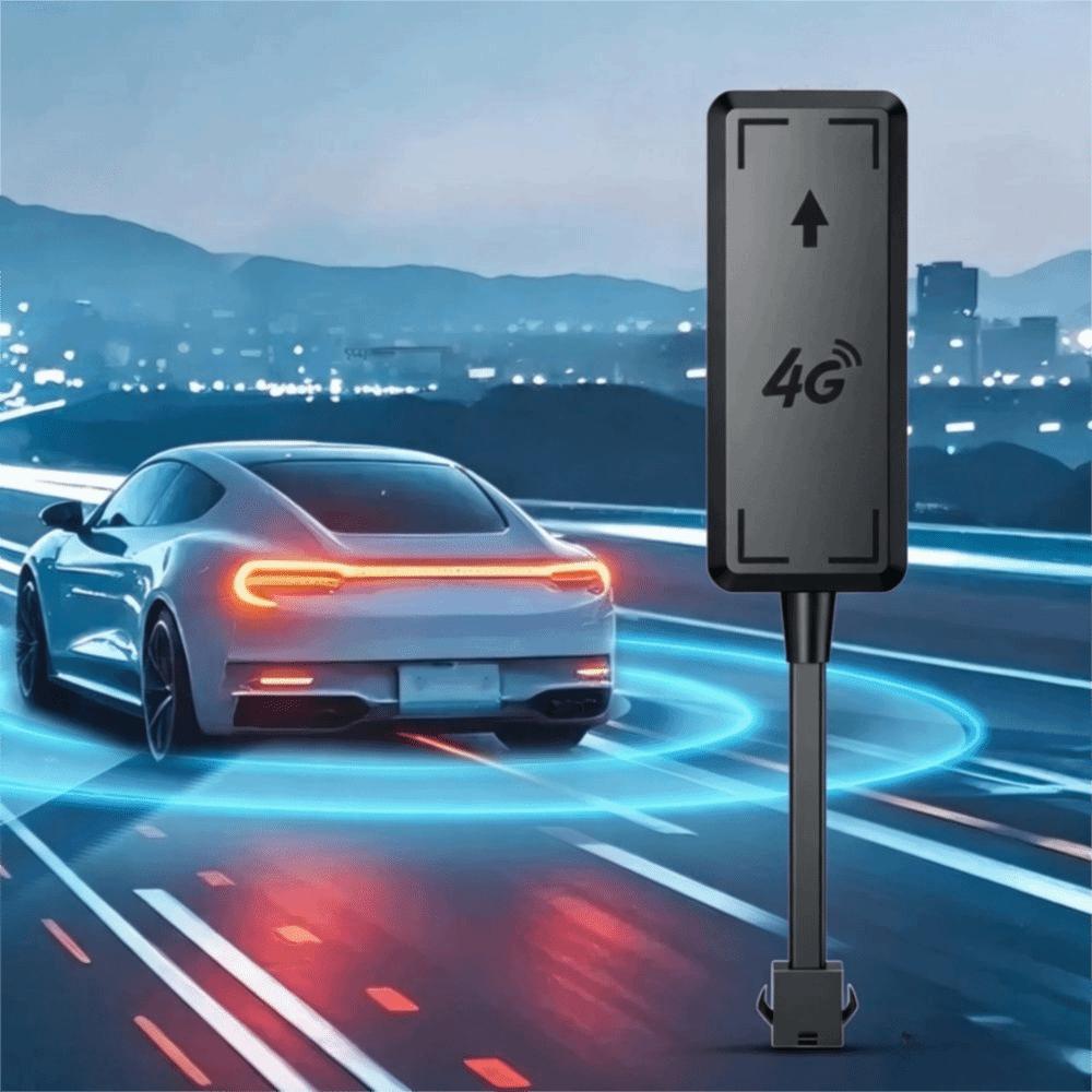 Double-System Car Anti-Theft Tracker 4G Car Real-Time Tracker Smart Device Car Tracker  Truck