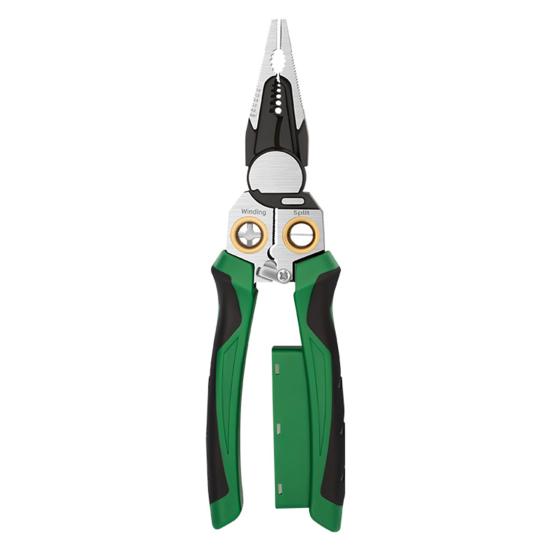 8-in-1 Wire Stripper with Voltage Tester Ergonomic Handle Portable Multi-function Electric Wire