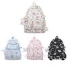 Cute Cartoon Shoulder Bag For Girls Large Capacity Waterproof Nylon Material
