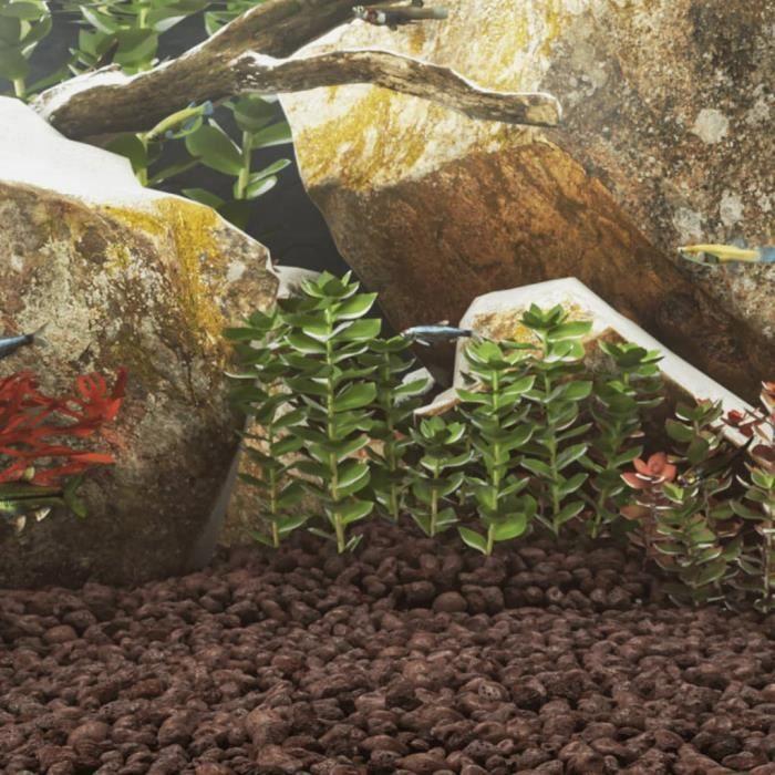 Roches volcaniques - Non spécifié - 25 kg - Rouge - 5-8 cm - Naturelles et sûres