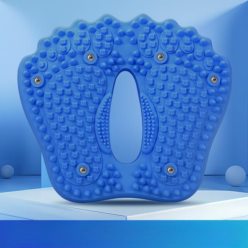 1Pc New Non-slip Massage Foot Pad, Multi-functional Magnet Acupressure Board, Household Inflatable Foot Stepper, Acupressure Device