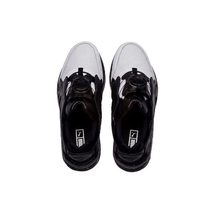 PUMA Disc Blaze Men Black White Low Top Lifestyle Sneakers 364410-01