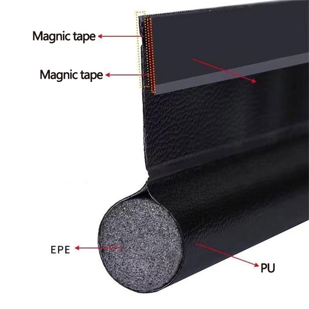 Upgrades Door Bottom Seal Soundproofing Foam Strip Indoor Environment Provider Simple Installation for Home & Office Use