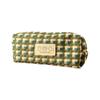 Colorful Pencil Pouches Large Capacity Woven Fabric Pencil Case Portable Makeup Storage Bag for School Office Travel Use