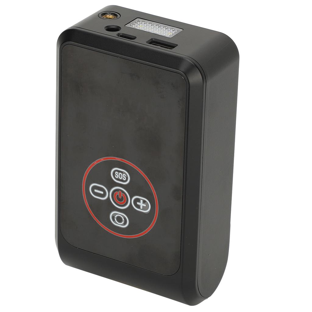 Car Tire Inflator Portable Air Compressor 80W Power 50L min 3600mAh 150PSI Cordless Air Pump with Nozzles 7.4V