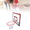 Indoor Basketball Hoop Set for Kids with Complete Accessories Foldable Hanging Spring Frame Wall Mou
