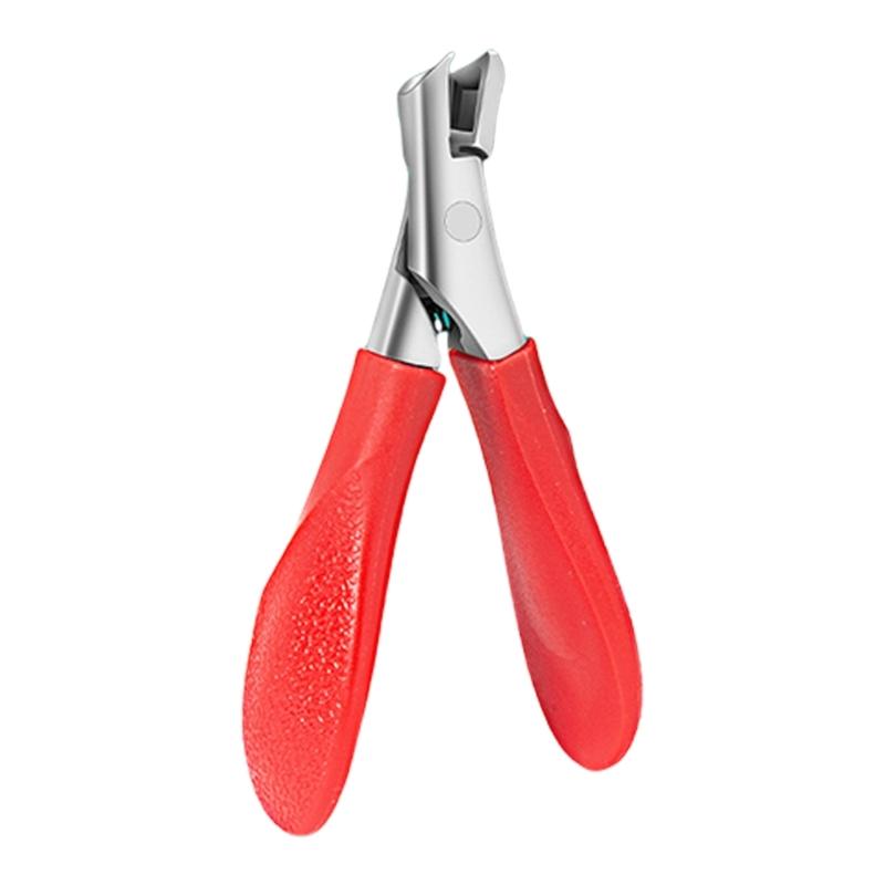

Кусачки для ногтей на ногах для толстых ногтей, Острые прочные кусачки для ногтей с изогнутой головкой, Кусачки для ногтей на пальцах ног с широким открытием красный