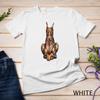 Watercolor Portrait Doberman Pinscher For Dog Owners Unisex T-shirt