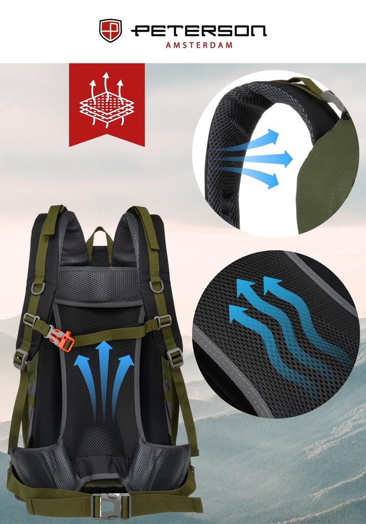 PTN JPS-01-8474 Green Backpack