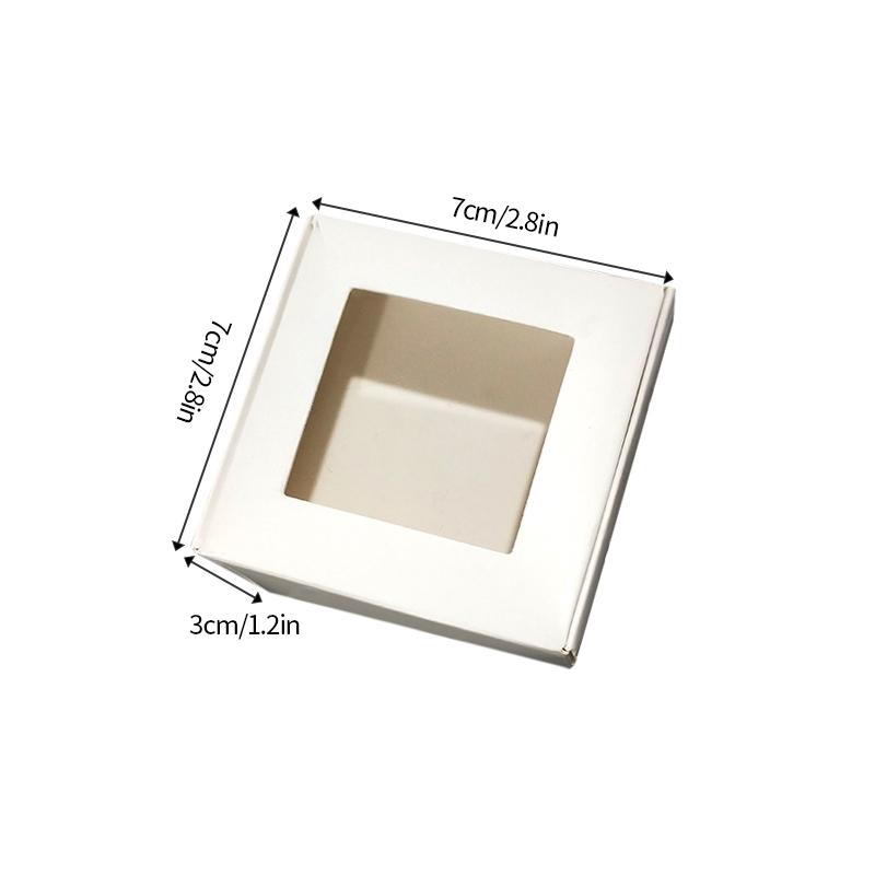 10/20Pcs Cardboard Boxes Packaging Pastry Cake Gift Packaging Boxes Kraft Paper Jewelry Gift Box Wrapping Box Cajas De Empaque