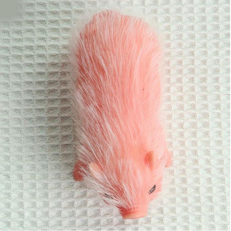 Durablity Silicone Piggy Doll Thoughtful Gift for Kids Animals Lover for Bedroom Play Companionship Animal Model