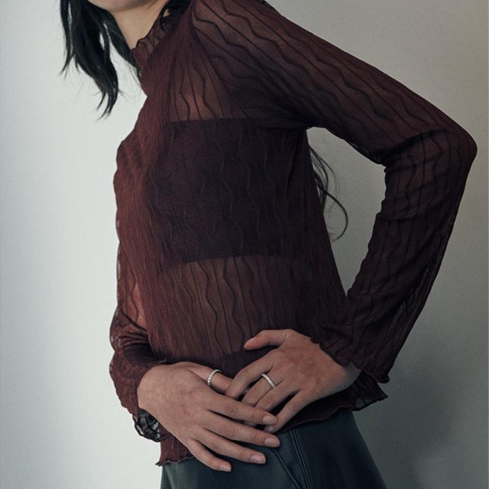 VERTE [925 Silver] Dew Ring   Cinq.silver.219 Epais Anse