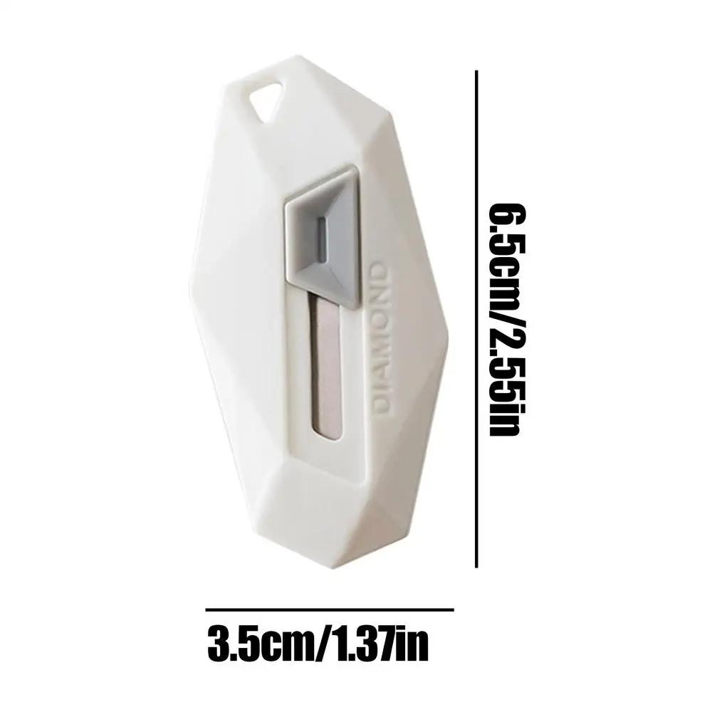 Unbox Knife Safety Round Head Cutter Magnetic Carton Box Cutter for Opening Package Letter Utility Knife
