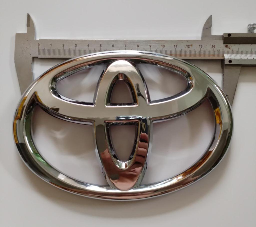 Fits Toyota Emblems: Front & Rear Camry, Crown, Reiz, Corolla, Vios, Highlander Car Logo Stickers