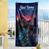 Minecraft Personalized Text Beach Towel Soft Durable Quickdry Suitable For Swimming Gym Camping Yoga Vacation
