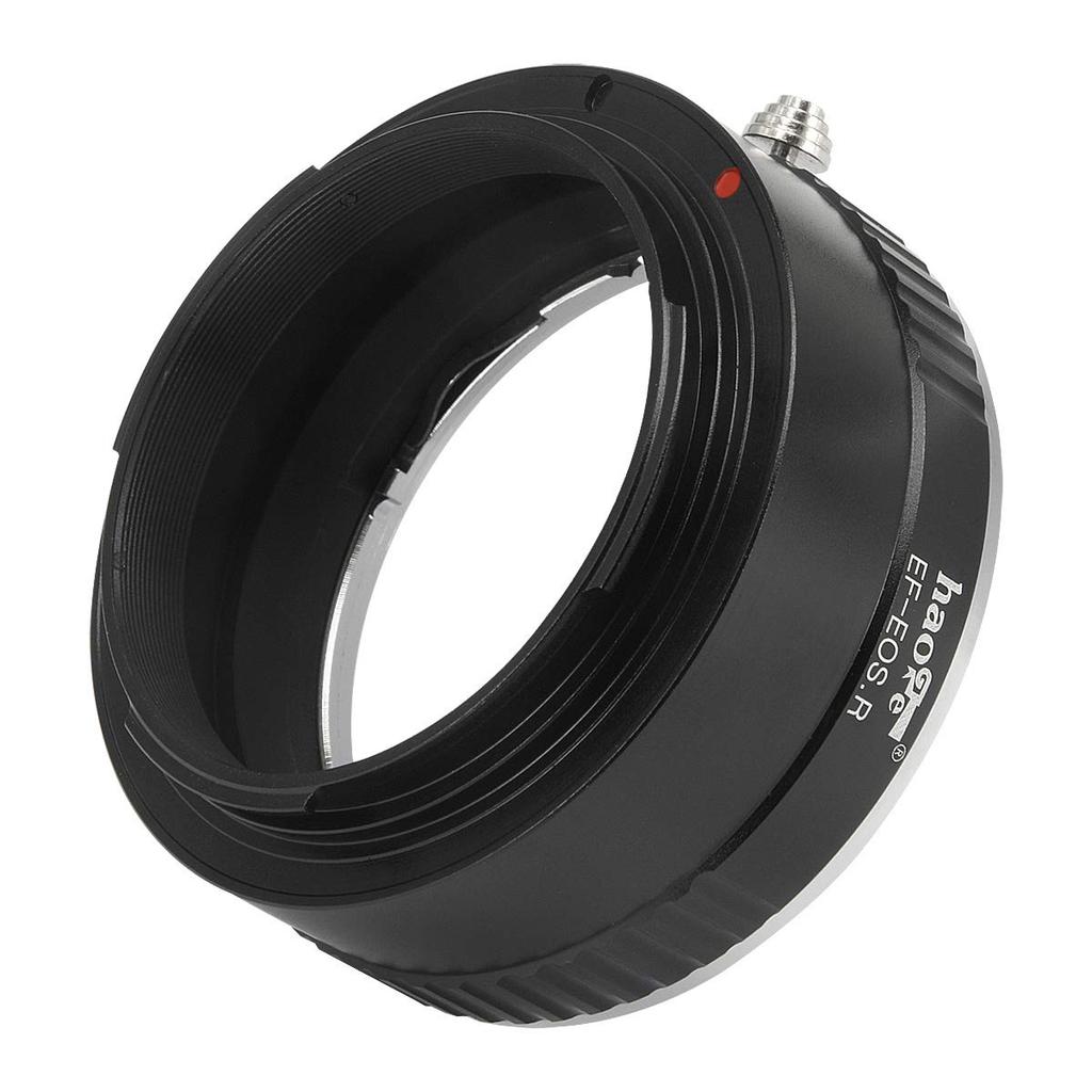 Haoge Manual Lens Mount Adapter for Canon EOS and Lenses To Canon RF Mount Including the Canon EOS R EF, EFS, EF-S Cameras,