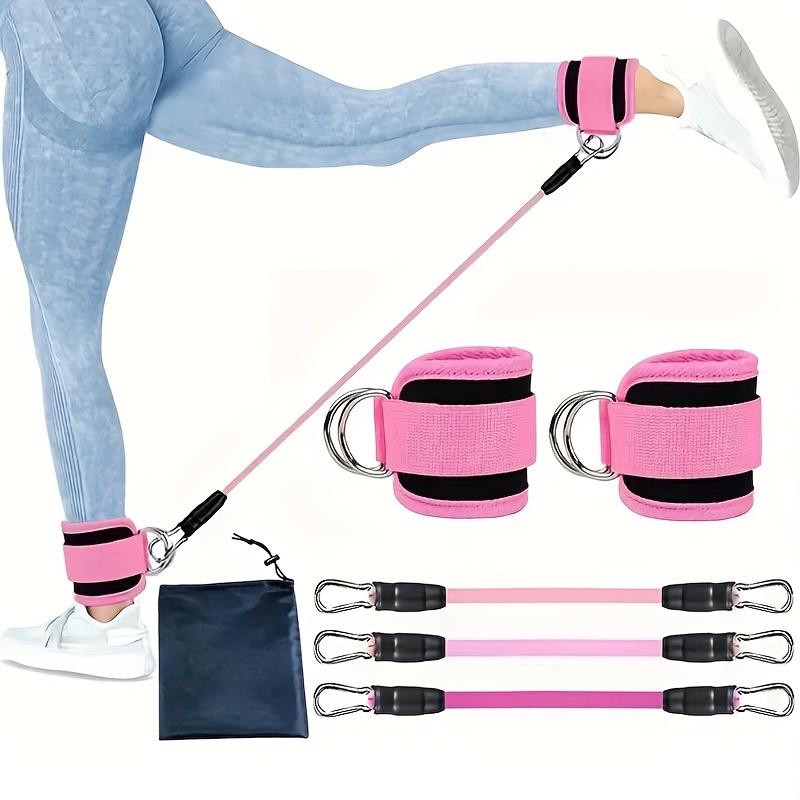 1set Of Yoga Resistance Bands For Hip And Leg Strength Training, Glute And Leg Muscle Training