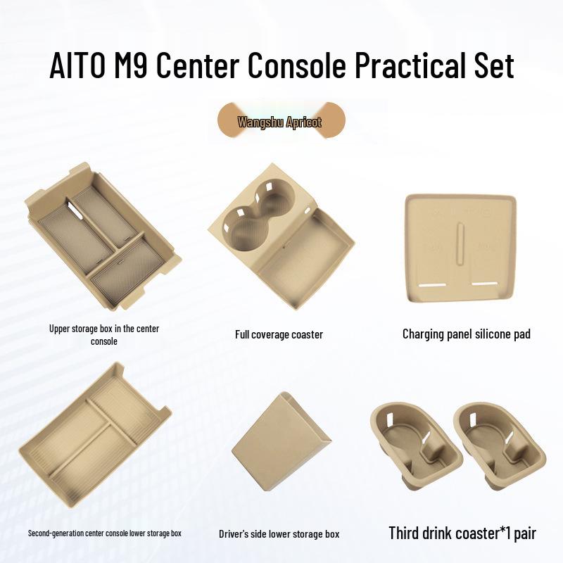 AITO M9 Wireless Charging Silicone Anti-Slip Console Pad