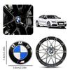 4pcs Car Wheel Center Hub Cap Badge Logo Sticker For BMW M Performance E84 E87 X5 E70 F25 E90 E91 F01 F02 E60 E61 F10 F15 F30 M3 HA4