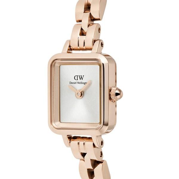 Daniel Wellington Quadro Mini 15.4x18.2mm RG White Dial DW00100847 Wrist Watch