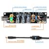FX-AUDIO- [ACCESSORY SERIES 005] Petit Susie DC Power Noise Cleaner/Noise Filter, Extension Cable Type, 5.5mm Outer Diameter Output Plug, Compatible w