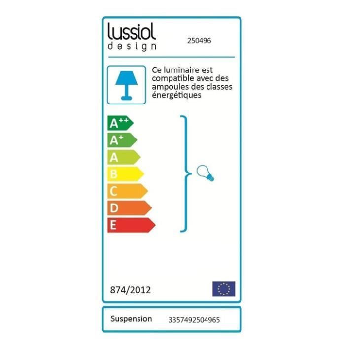 Suspension - Lussiol - Phuket - Ø 40 Cm - Bambou Naturel - Design Contemporain