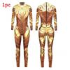 Tuta Cosplay di Halloween con Tessuto in Miscela di Fibre per Costumi Anime Festa di Halloween