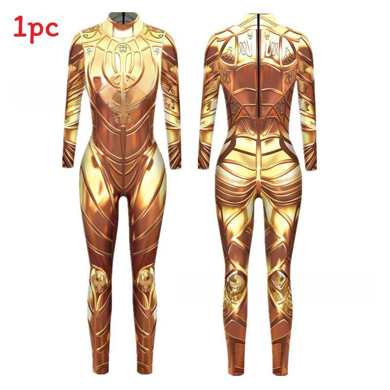 Tuta Cosplay di Halloween con Tessuto in Miscela di Fibre per Costumi Anime Festa di Halloween